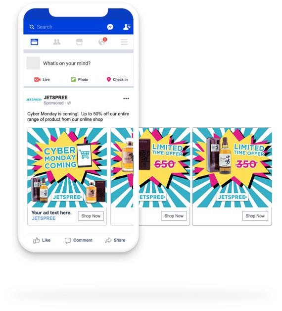 Maximize ROAS with the high precision of Facebook ads